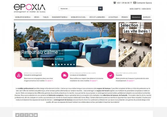 EPOXIA - Site catalogue e-commerce - www.epoxia.fr